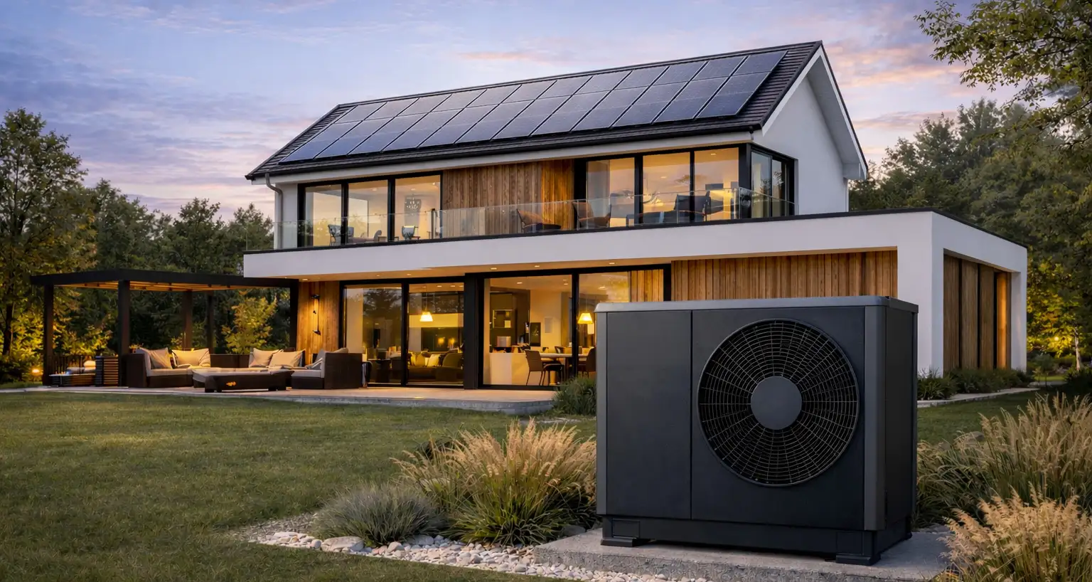 Energiewende mit Wärmepumpe und Photovoltaik