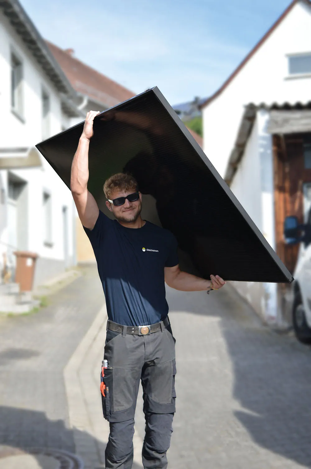 Installation von Panelen