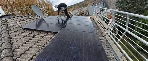 Installation von Panelen