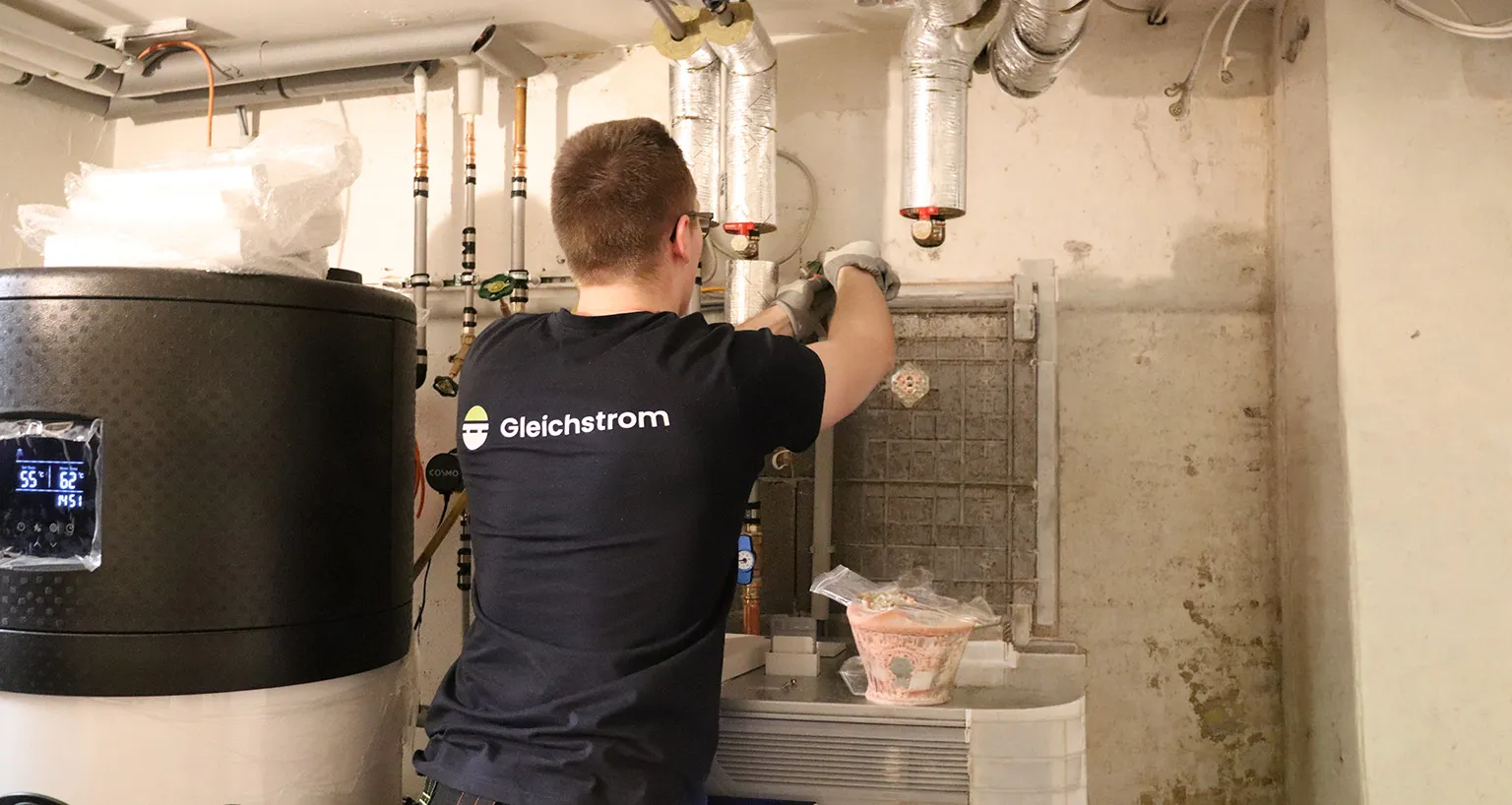 Anlagenmechaniker für Sanitär, Heizung und Klima (m/w/d) bei der Gleichstrom GmbH in Bingen