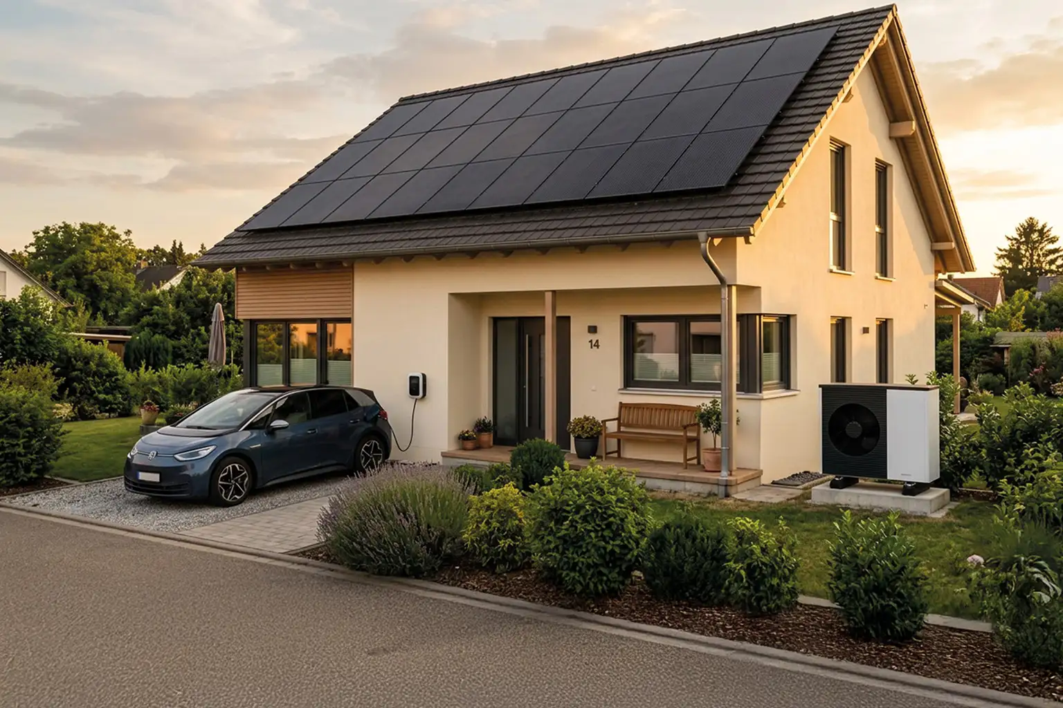 Energiewende mit Wärmepumpe und Photovoltaik